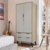 Ropero 861 L/Nórdica en Multicolor - Roperos y placares, Uruguay | Palermo Casa Deco, vista 1 de 5