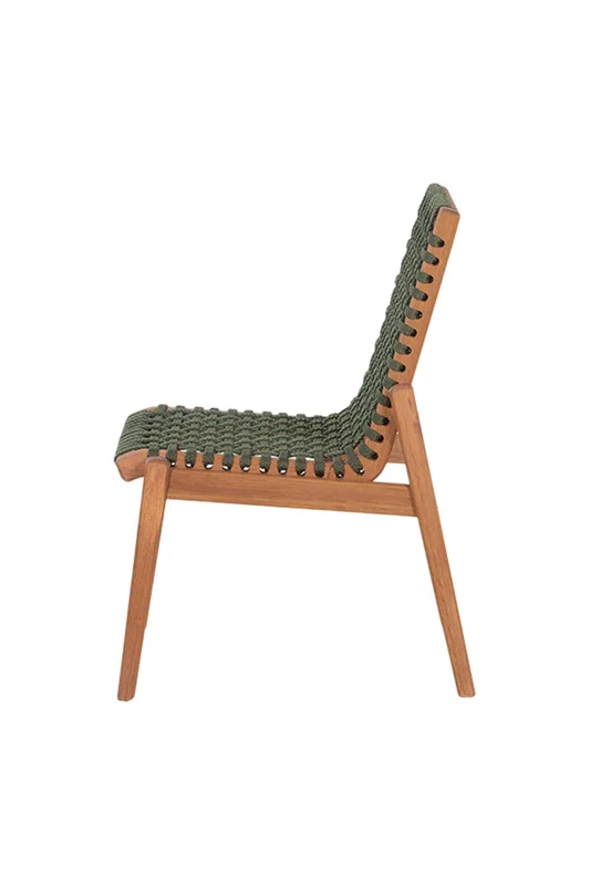 SILLA TRACO CUERDA VERDE 56x62x85CM JATOBA - Muebles para el exterior, Uruguay | Vinibel, vista 3