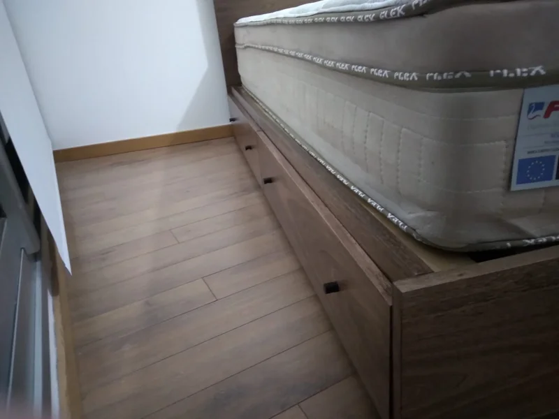 Cama Melania en Madera natural - Dormitorio, Uruguay | Tree House Deco, vista 5