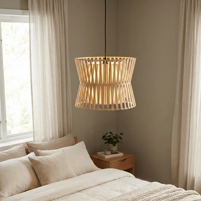 Colgante Nativo Ribs XL en Madera natural - Lámparas colgantes, Uruguay | La Perla, vista 3