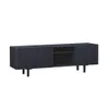 Rack Capri 180 cm - Negro - Muebles para TV, Uruguay | Berna home, vista 1 de 6
