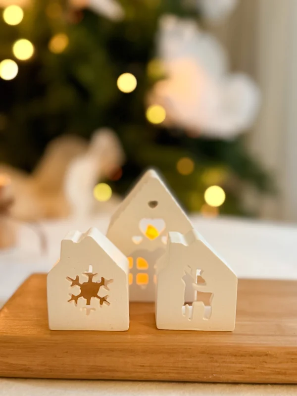 Casitas navideñas x 3 en Blanco - Decoración, Uruguay | Dreams On Time, vista 14
