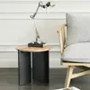 MESA AUXILIAR OSLO Natural CIRCULAR - Mesas de comedor, Uruguay | Viasono, vista 1 de 4