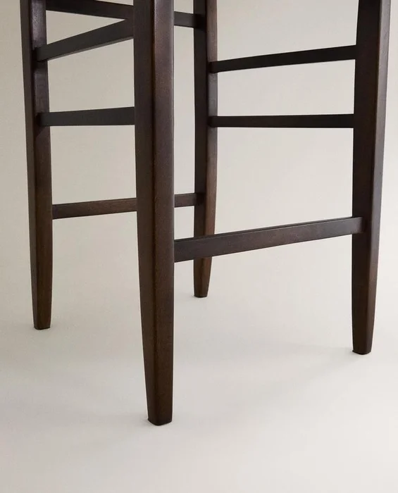 TABURETE MADERA TRENZADA en Marrón - Sillas, Uruguay | Zara Home, vista 4