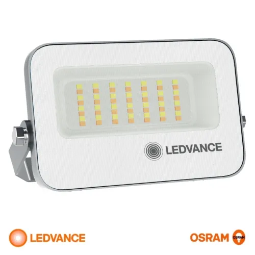 Foco LED LEDVANCE Compact IP65 20W CCT Blanco en Blanco - Lámparas colgantes, Uruguay | Serlux