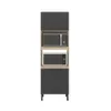 Panelero Mueble Cocina Duplo 4 Puertas 5 Estantes Microondas Gris en Gris - Roperos y placares, Uruguay | Soy Hogar, vista 5 de 7