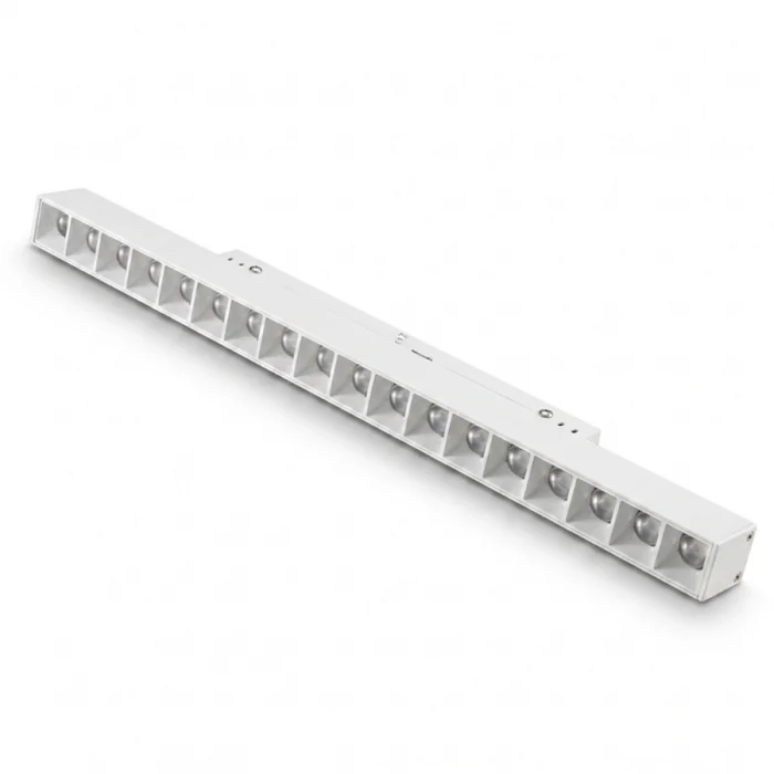Spot Lineal Magnético G2 12W 2700K Blanco en Blanco - Lámparas colgantes, Uruguay | Serlux