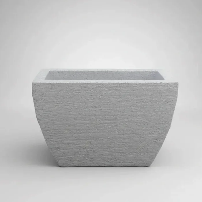 Jardinera de amurar 25cm en Gris - Macetas, Uruguay | Alta Gracia Deco, vista 5