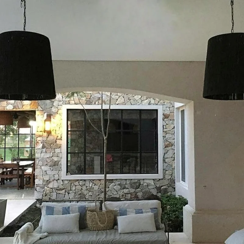 Colgante Cónico Simple en hilo en Marrón - Lámparas colgantes, Uruguay | La Perla, vista 5