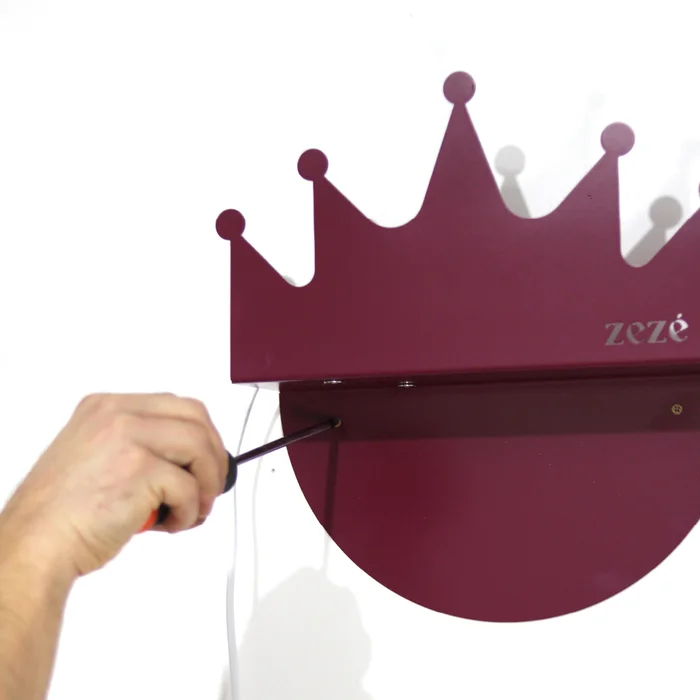 Luminaria Queen en Violeta - Iluminación, Uruguay | Zeze Home Deco, vista 2