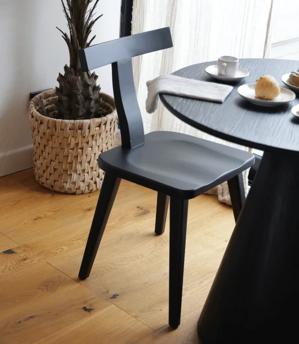 SILLA FLAVIA NEGRA en Negro, Uruguay | Masinfinito Casa, vista 2