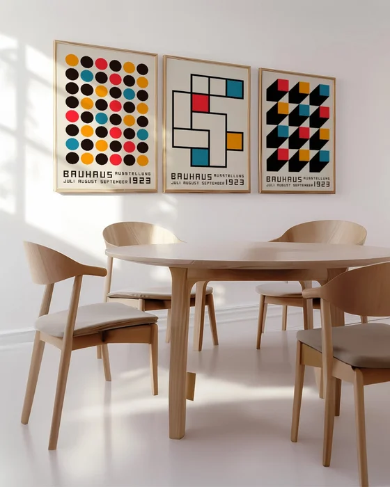 Bauhaus - Colores en Multicolor - Láminas, Uruguay | La Cuadrería