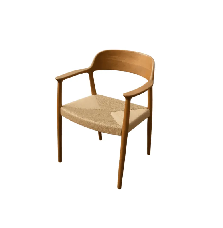 SILLA NEW KENNEDY RATTAN en Madera natural - Sillas, Uruguay | Masinfinito Casa