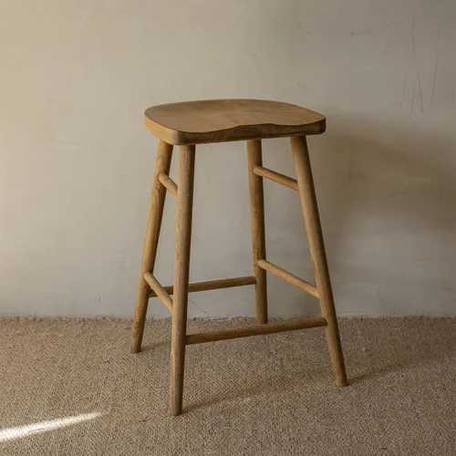 Taburete Teka en Madera natural - Butacas, banquetas y puffs, Uruguay | De Arcos