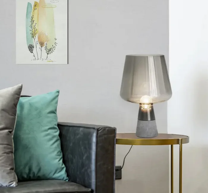 LUMINARIA MICHELE GREY en Gris - Lámparas de pie, Uruguay | Berlina Store
