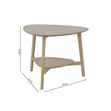 Mesa ratona Bamboo en Beige - Mesas de living, Uruguay | La Cueva Muebles, vista 7