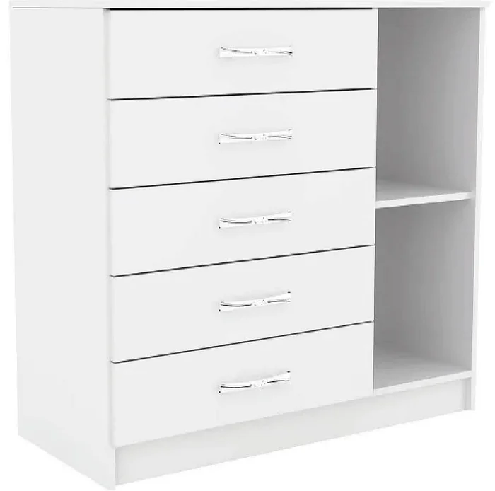 Comodas Cajoneras 5 Puerta 1 Cajon Dormitorio demo 15D en Madera natural - Cómodas, Uruguay | Lais Muebles, vista 2