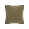 ALMOHADON DE PANA 45x45CM VERDE OLIVA en Verde oliva - Textiles, Uruguay | Decohogar, vista 2 de 3