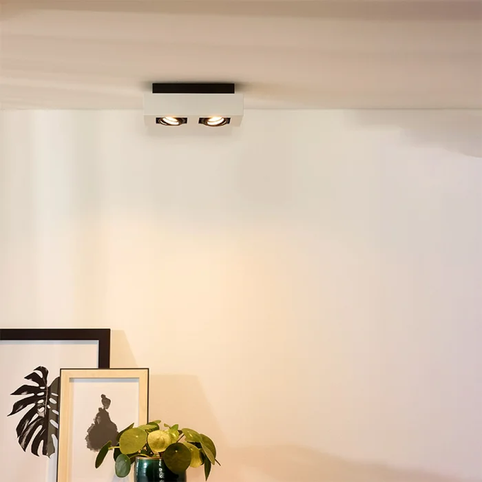 Lámpara de Techo Walle 2 Blanco en Blanco - Lámparas colgantes, Uruguay | Serlux, vista 2