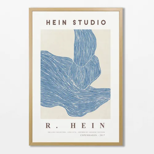 Hein Studio N.01 en Azul - Láminas, Uruguay | La Cuadrería