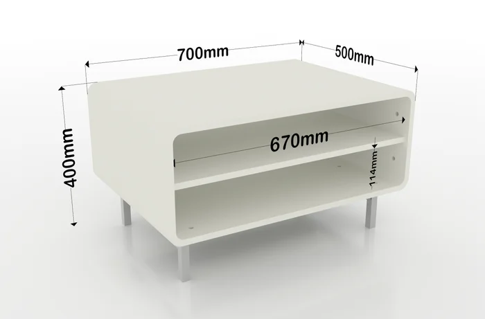 Mesa Ratona Montana en Madera natural - Aparadores y recibidores, Uruguay | RM Muebles y Deco, vista 4