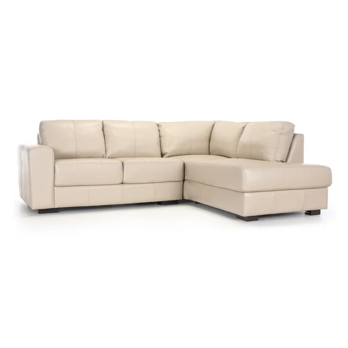 Rinconera Colorado - Cuero Básico - Chaise Derecho - Arena - (Preventa) en Beige - Sillones y sofás, Uruguay | NYR