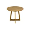MESA REDONDA COMEDOR MANANTIALES TEKA en Madera natural - Mesas de comedor, Uruguay | Masinfinito Casa, vista 2 de 2