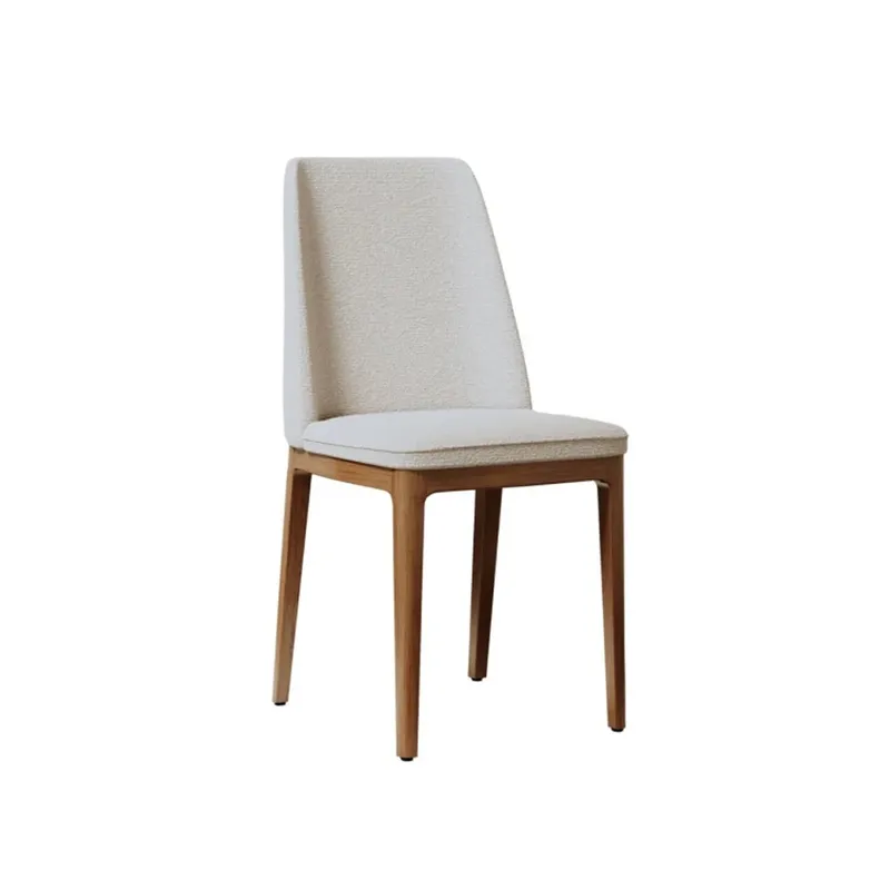 Silla de Comedor City - Línea Nevada - Boucle Natural en Madera natural - Sillas, Uruguay | Ecowood
