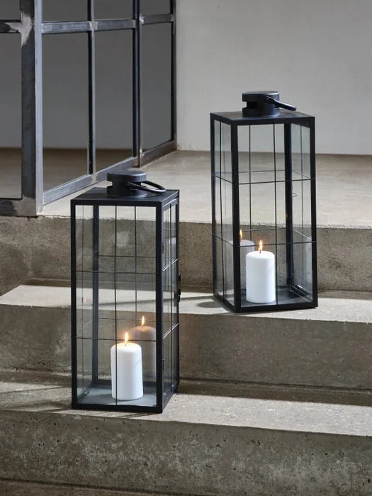 Farol VILLADS A20xL20xA50cm negro en Negro - Velas y Portavelas, Uruguay | JYSK, vista 3
