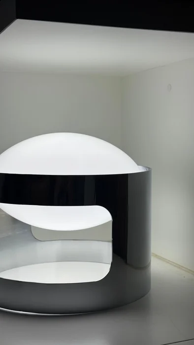 Lámpara Halo Chrome en Plateado - Iluminación, Uruguay | CB Studio, vista 5