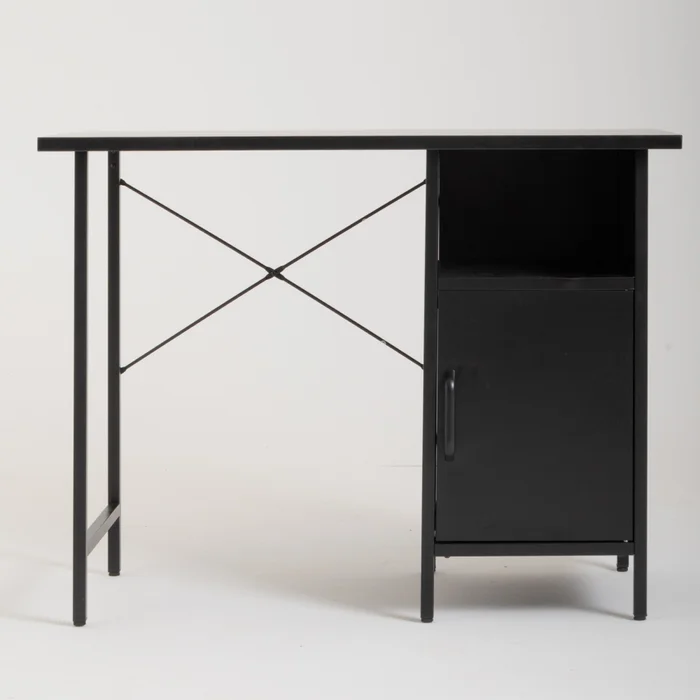 Escritorio Metal Negro Annie en Negro - Escritorios y sillas de escritorio, Uruguay | Divino, vista 2