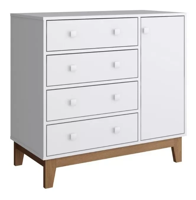 Cajonera Roma con puerta - Cómodas, Uruguay | RM Muebles y Deco, vista 2