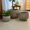 Maceta cemento Luna - Macetas, Uruguay | FMB, vista 2 de 4