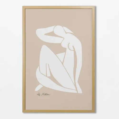 Matisse - Beige N.01 en Beige - Láminas, Uruguay | La Cuadrería