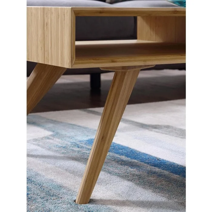 Mesa cafe Azara en Madera natural - Muebles, Uruguay | Uruguay Bamboo, vista 8