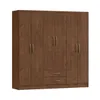 Armario Ropero Placard de 6 Puertas Línea Plus con 2 Cajones y Perchero Horizontal - MDP - Dakar - Roperos y placares, Uruguay | Mulata, vista 2 de 10