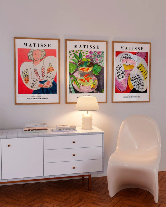 Matisse - MoMA Tríptico en Multicolor - Láminas, Uruguay | La Cuadrería, vista 2