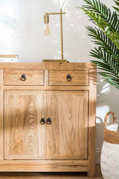 APARADOR DE OLMO MACIZO - 1.50 MTS en Madera natural - Bibliotecas, Uruguay | La Iberica, vista 10