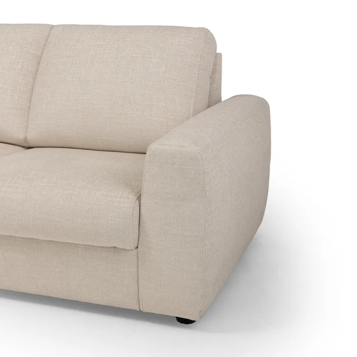 Sofá Juno - Tela Aquaclean - 2 cuerpos - A fabricar en Beige - Sillones y sofás, Uruguay | Nyr, vista 4