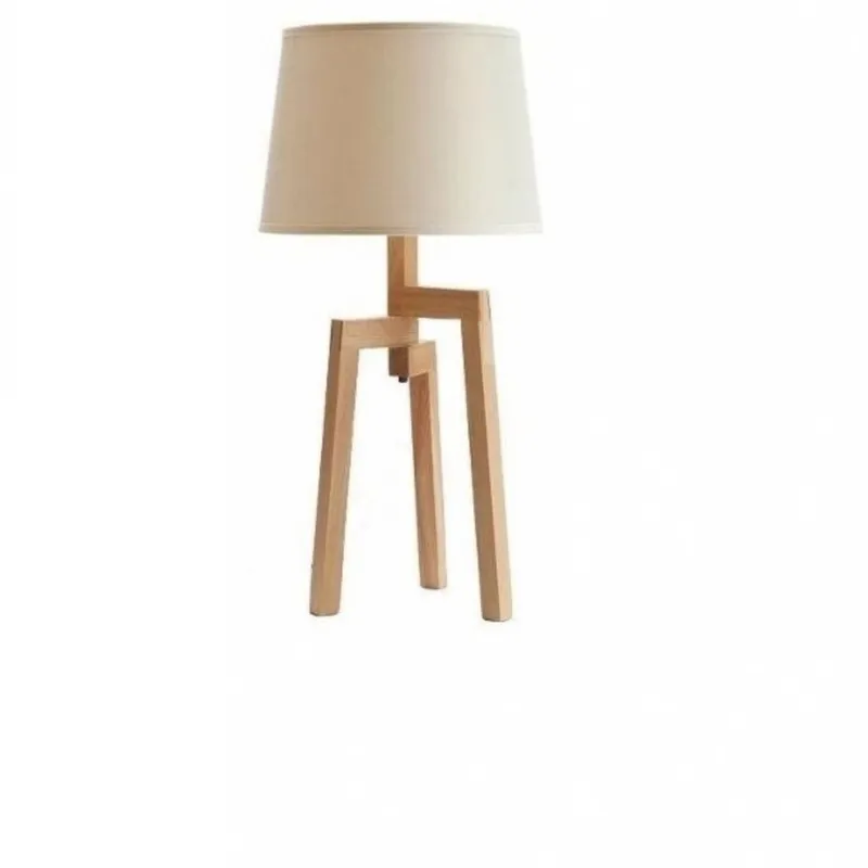 Lampara de Mesa TRIPODE Natural en Beige - Lámparas de mesa, Uruguay | Finkel