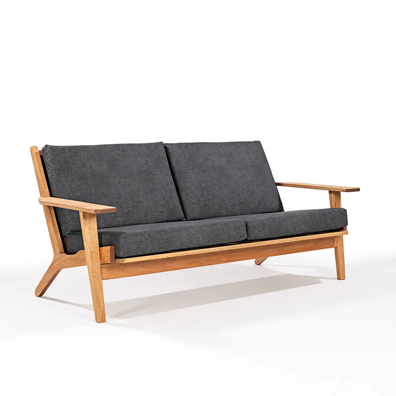 SOFA LOTUS 3 LUGARES ACQUABLOCK NEGRO 185x87x86CM JATOBA - Muebles para el exterior, Uruguay | Vinibel
