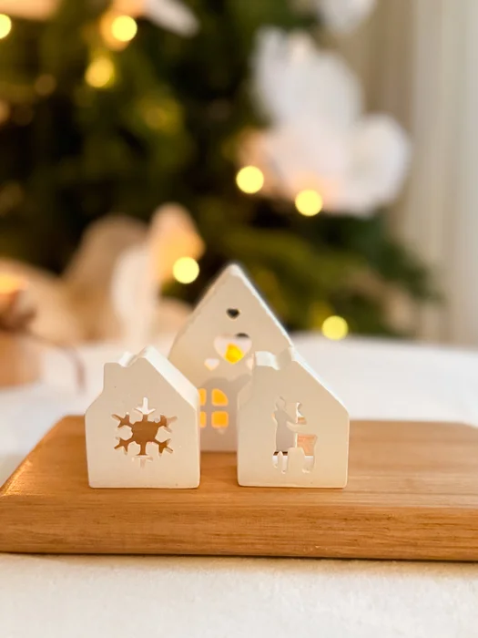 Casitas navideñas x 3 en Blanco - Decoración, Uruguay | Dreams On Time, vista 11