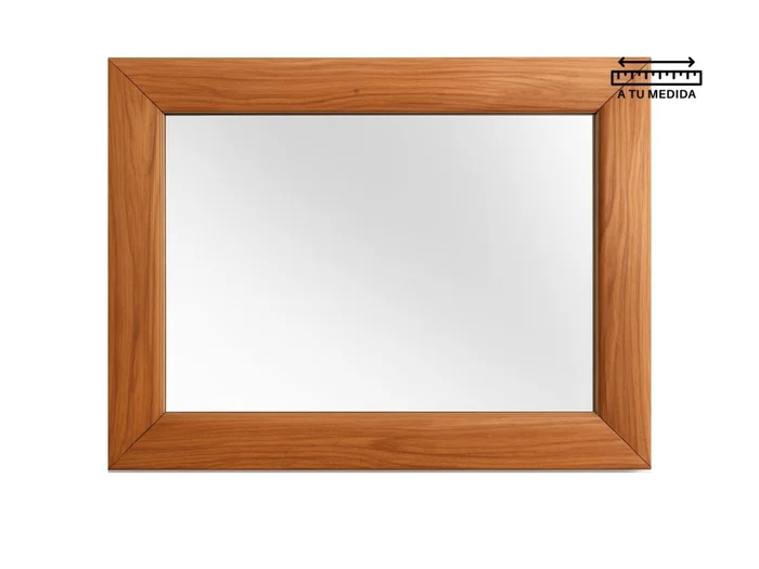 Espejo IRON Rectangular en Madera natural - Espejos, Uruguay | Finkel