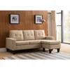 Sillon 3 cuerpos con chaise Herbie - Beige en Beige - Sillones y sofás, Uruguay | La Cueva Muebles, vista 12 de 14