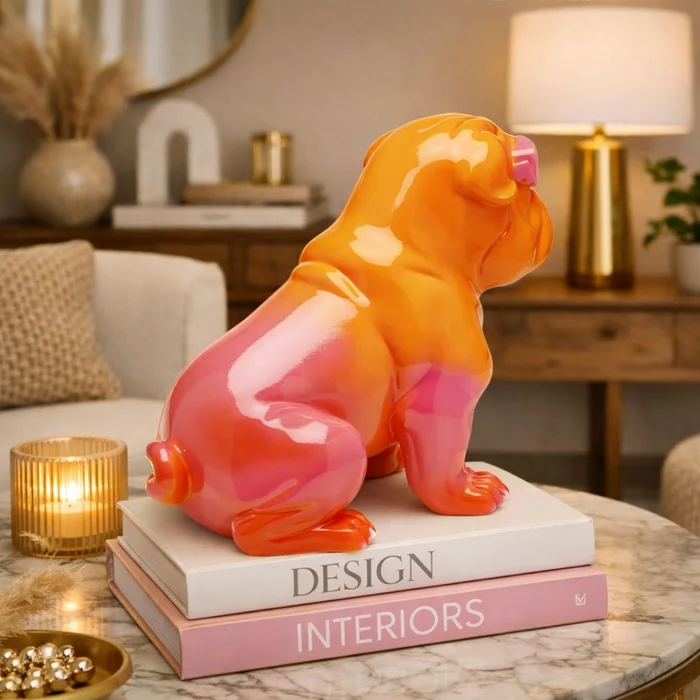 DECORACION FASHION DOG Naranja Medium - Decoración, Uruguay | Viasono, vista 2