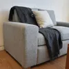 Sillon recto 2 cuerpos — Serra Amoblamientos en Gris - Sillones y sofás, Uruguay | Serra Amoblamientos, vista 3 de 3