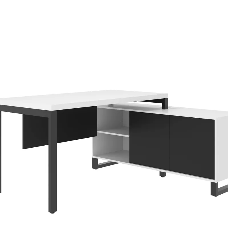 Escritorio & mueble en forma de L  | 25785 en Multicolor - Escritorios, Uruguay | World Vigo