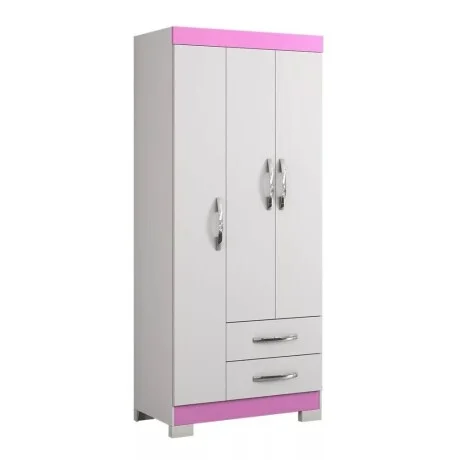 Ropero 3 puertas Flex en Blanco - Roperos y placares, Uruguay | La Cueva Muebles, vista 14