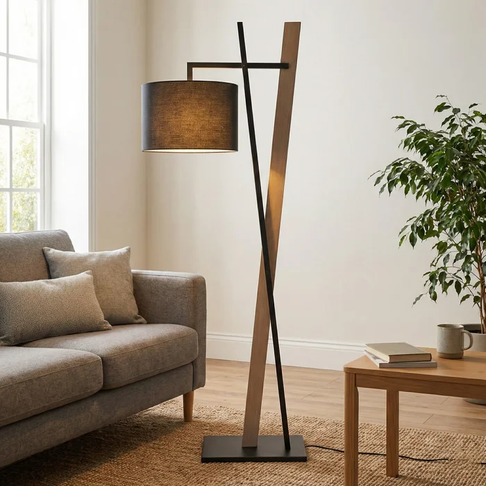 Nativo Linear Black & Wood - Lámparas de pie, Uruguay | La Perla, vista 2