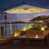 Sombrilla 2.9m Con Brazo mas Led - Panel solar en Beige - Muebles para el exterior, Uruguay | Rústico Hogar, vista 2 de 2